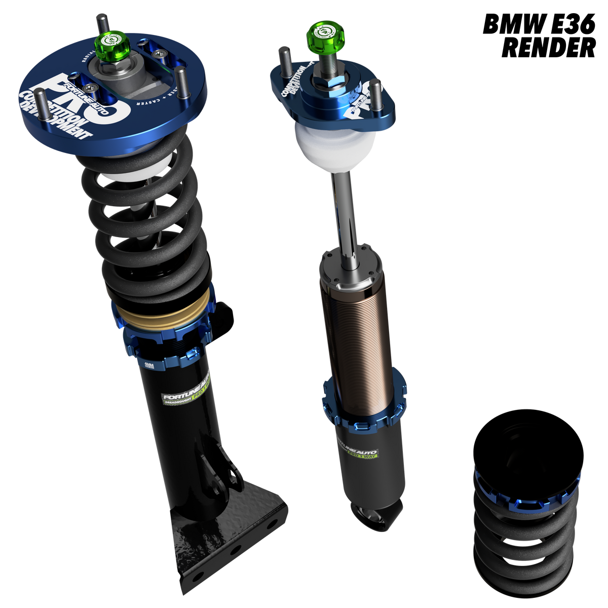 BMW M3 (E36) 1995-1999 - Dreadnought PRO 1-Way Coilovers