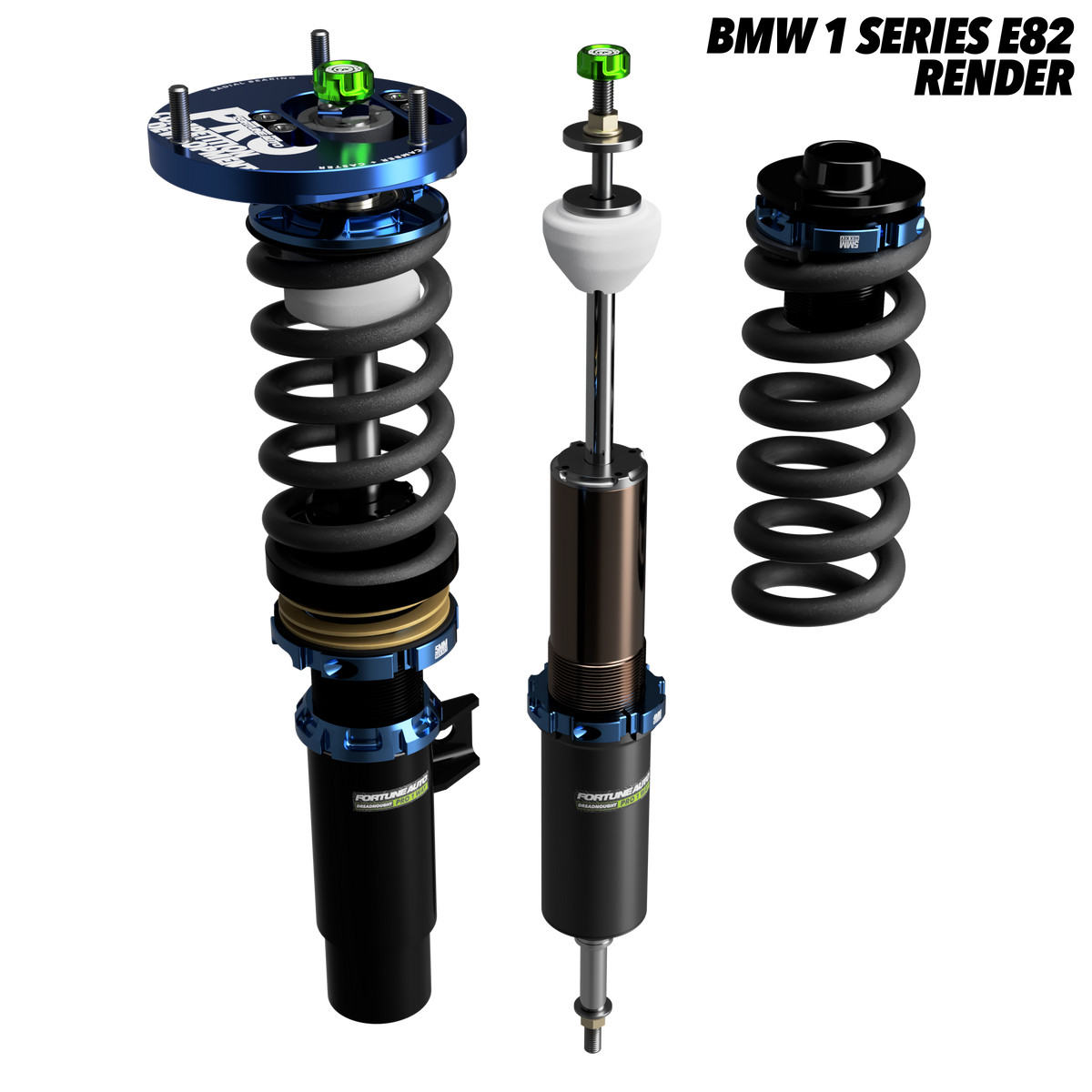 BMW 1 Series (E82) 2008-2013 - Dreadnought PRO 1-Way Coilovers