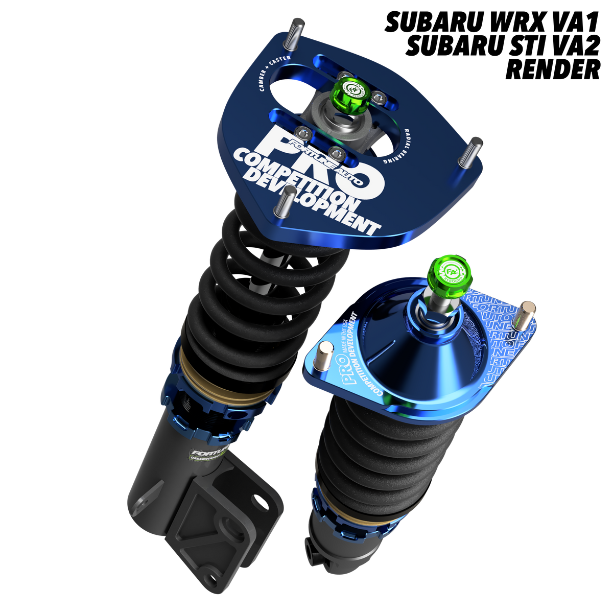 Subaru Impreza WRX (VA1) 2015-2021 - Dreadnought PRO 1-Way Coilovers