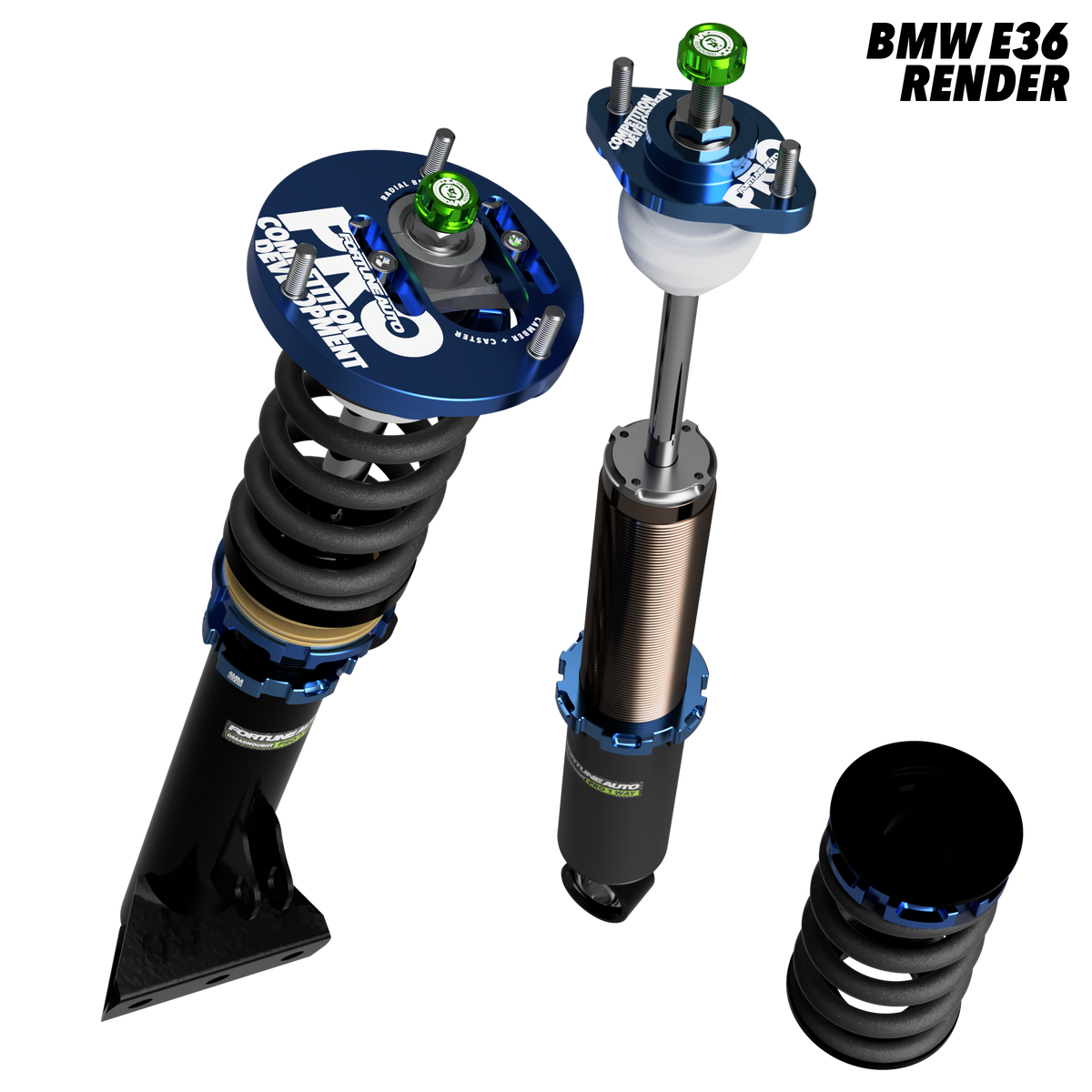BMW M3 (E36) 1995-1999 - Dreadnought PRO 1-Way Coilovers