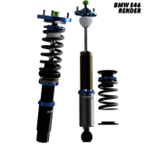 BMW M3 (E46) 2000-2006 - Dreadnought PRO 1-Way Coilovers