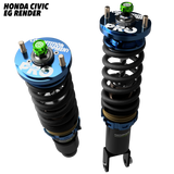 Honda Civic 5 (EG-USDM) 1992-1995 - Dreadnought PRO 1-Way Coilovers