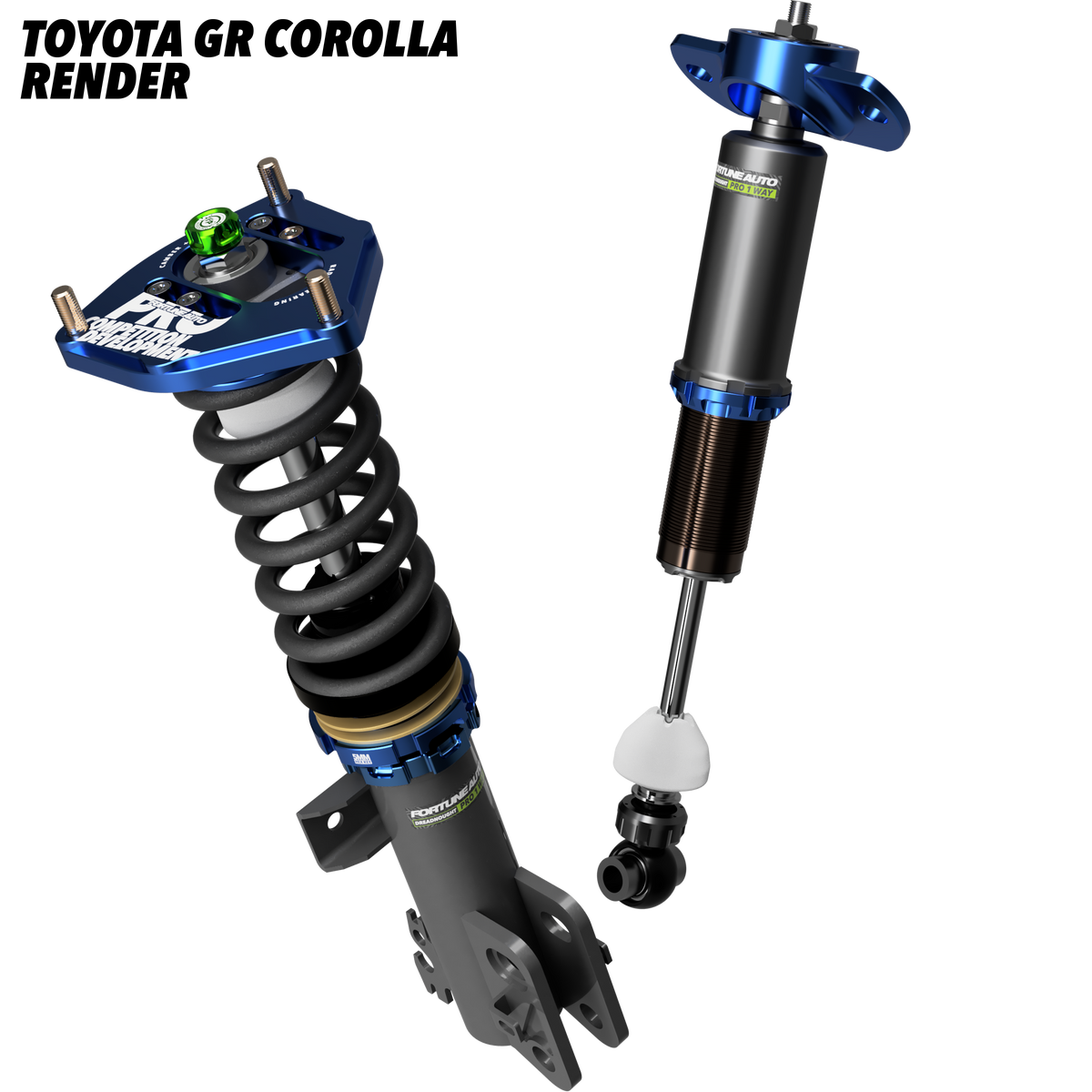 Toyota GR Corolla (GZEA14) 2023+ - Dreadnought PRO 1-Way Coilovers