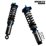 Nissan Silvia 180SX (S13) 1989-1994 - Dreadnought PRO 1-Way Coilovers